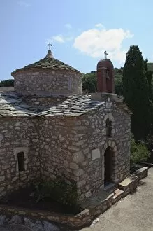 Images Dated 2nd September 2008: Monastery Agia Varvara, Skopelos, Sporades Islands, Greek Islands, Greece, Europe