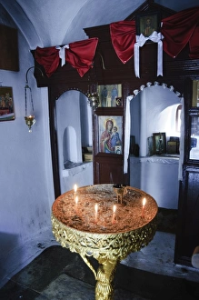 Images Dated 25th August 2008: Monastery Agios Taxiarchon, Skopelos, Sporades Islands, Greek Islands, Greece, Europe