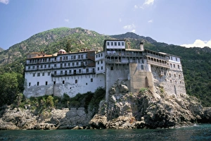 Mount Athos Prints: Monastery, Athos
