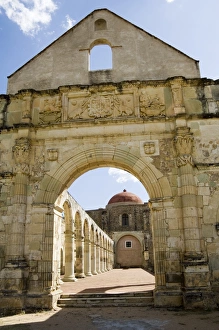 Cuilapan Prints: Monastery and church of Cuilapan