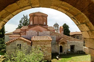 Archway Prints: Monastery and Greek Orthodox church of the Virgin Mary