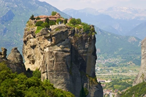 Holy Trinity Prints: Monastery of the Holy Trinity (Agia Triada), Meteora, UNESCO World Heritage Site