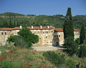 A monastery near Mili
