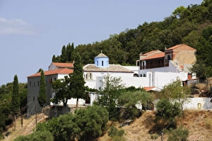 Images Dated 2nd September 2008: Monastery Prodromos, Skopelos, Sporades Islands, Greek Islands, Greece, Europe