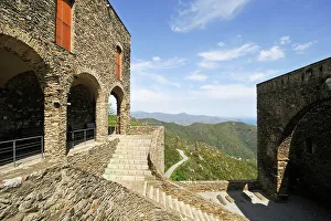 Heritage Site Prints: Monastery of Sant Pere de Rodes, Costa Brava, Catalonia, Spain, Europe