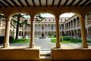 Royal Monastery Prints: Monastery of Santa Maria de la Real, Majorca, Balearic Islands, Spain, Europe