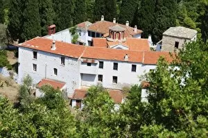Monastery Sotira, Skopelos, Sporades Islands, Greek Islands, Greece, Europe