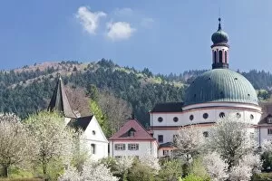 Images Dated 8th April 2011: Monastery of St. Trudpert, Munstertal Valley, Black Forest, Baden Wurttemberg, Germany, Europe