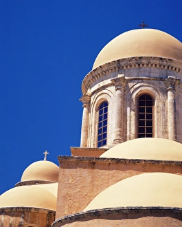 1600 Prints: Mono Agias Triada monastery domes