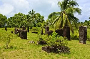 Images Dated 16th September 2005: Monoliths at Badrulchau Koror, Republic of Palau, Pacific