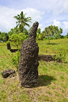 Images Dated 16th September 2005: Monoliths at Badrulchau Koror, Republic of Palau, Pacific