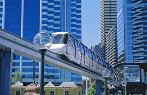 Monorail, Darling Harbour, Sydney, New South Wales, Australia