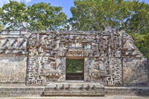 Campeche Prints: Monster Mouth Doorway, Structure II