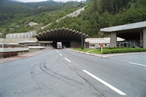 Tunnel Prints: Mont Blanc Tunnel, France, Europe