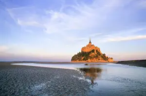 Manche Prints: Mont-Saint-Michel bay and Abbey