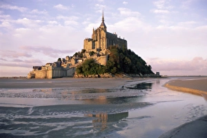 Mont Saint Michel (Mont-St. Michel), UNESCO World Heritage Site, Manche