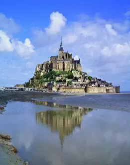 Images Dated 25th March 2009: Mont-Saint-Michel, Normandy, France