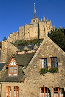 Mont Saint Michel, UNESCO World Heritage Site, Manche, Normandy, France, Europe