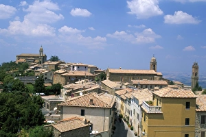 Montalcino, Val d Orcia, Siena province, Tuscany, Italy, Europe