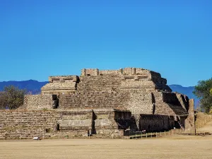 Oaxaca Prints: Monte Alban Archaeological Site, Oaxaca State, Mexico