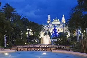 Images Dated 10th January 2010: Monte Carlo Casino, Monte Carlo, Principality of Monaco, Cote d Azur, Europe