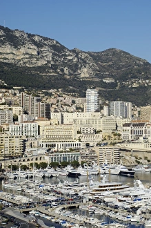 Affluence Prints: Monte Carlo, Principality of Monaco, Cote d Azur, Mediterranean, Europe
