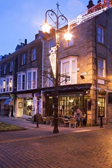Harrogate Prints: Montpellier Quarter at dusk, Harrogate, North Yorkshire, Yorkshire, England