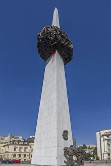 Revolution Prints: Monument to 1989 revolution, Bucharest, Romania, Europe
