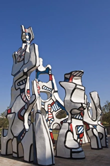 Monument Au Fantome outdoor sculpture, Houston, Texas, United States of America