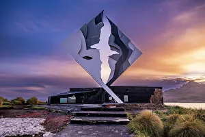 Awe Inspiring Prints: Monument of Cape Horn, southern most point in South America