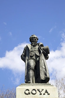 Madrid Prints: Monument to Francisco de Goya, Puerta Alte de Goya