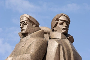 Riga Prints: Monument to the Latvian Riflemen