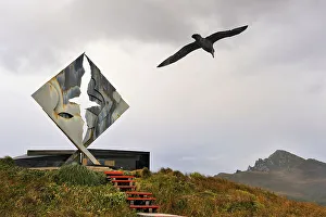 Stairs Prints: Monument in memory of departed sailors