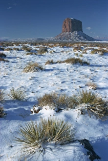 Buttes Prints: Monument Valley in winter