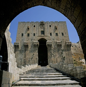 Aleppo Prints: Monumental gateway dating from 1260 AD