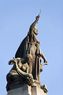 Buenos Aires Prints: Monumento a los dos Congresos, at the National Congress Building, Plaza del Congreso
