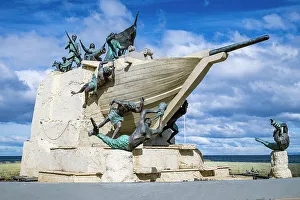 Public Art Prints: Monumento A Tripulantes Goleta Ancud