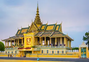 Moonlight Pavilion (Preah Thineang Chan Chhaya) of the Royal Palace, Phnom Penh, Cambodia