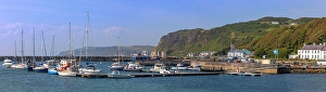 Cruising Prints: Moored boats at Church Bay, Rathlin Island