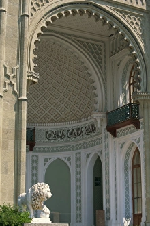 Crimea Prints: Moorish fantasy decorations in the Alupka Palace in Yalta