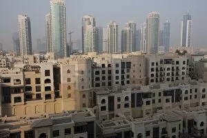 Images Dated 16th September 2009: Moorish style architecture, Downtown Burj Dubai, Dubai, United Arab Emirates, Middle East