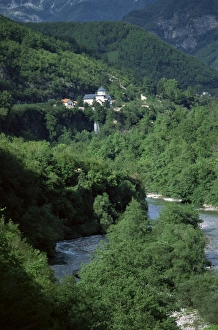 Podgorica Prints: Moraca Monastery