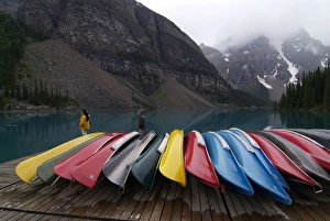Moraine Lake, Valley of the Ten Peaks, Banff National Park, UNESCO World Heritage Site