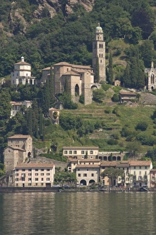 Images Dated 24th May 2009: Morcote, Lake Lugano, Switzerland, Europe