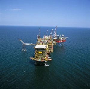 Fuel Prints: Morecombe Bay gas field, England, United Kingdom, Europe