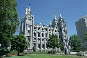 Urban Location Prints: Mormon tabernacle, Salt Lake City, Utah, United States of America (U