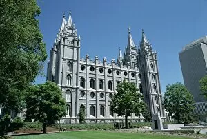Images Dated 26th January 2009: Mormon tabernacle, Salt Lake City, Utah, United States of America (U