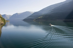 Liberty Prints: Morning stillness, Fjordland, Norway, Scandinavia, Europe