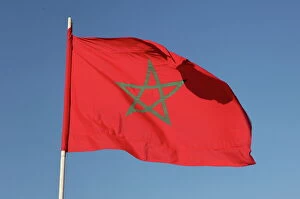 Images Dated 21st January 2008: Moroccan flag