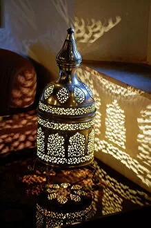 Images Dated 8th March 2008: Moroccan lantern, Morocco, North Africa, Africa